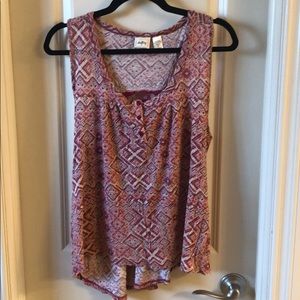 Buckle tank top